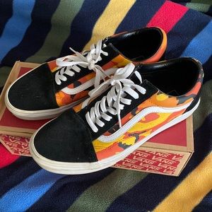 Vans Old Skool Orange Camo